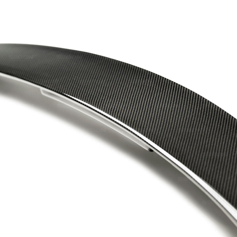 Seibon Seibon 2017 Honda Civic Type-R Gloss Carbon Fiber Tailgate Middle Spoiler