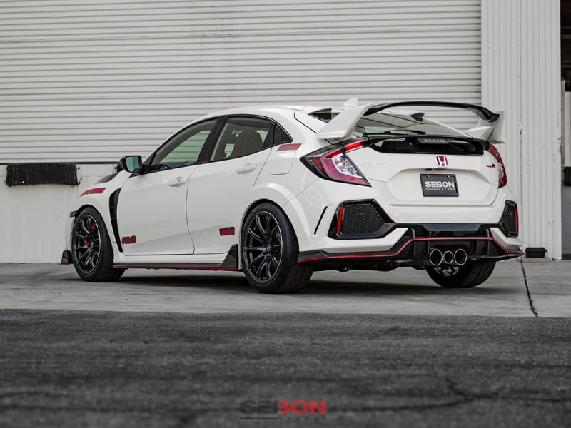 Seibon Seibon 2017 Honda Civic Type-R OE Carbon Fiber Rear Center Spoiler