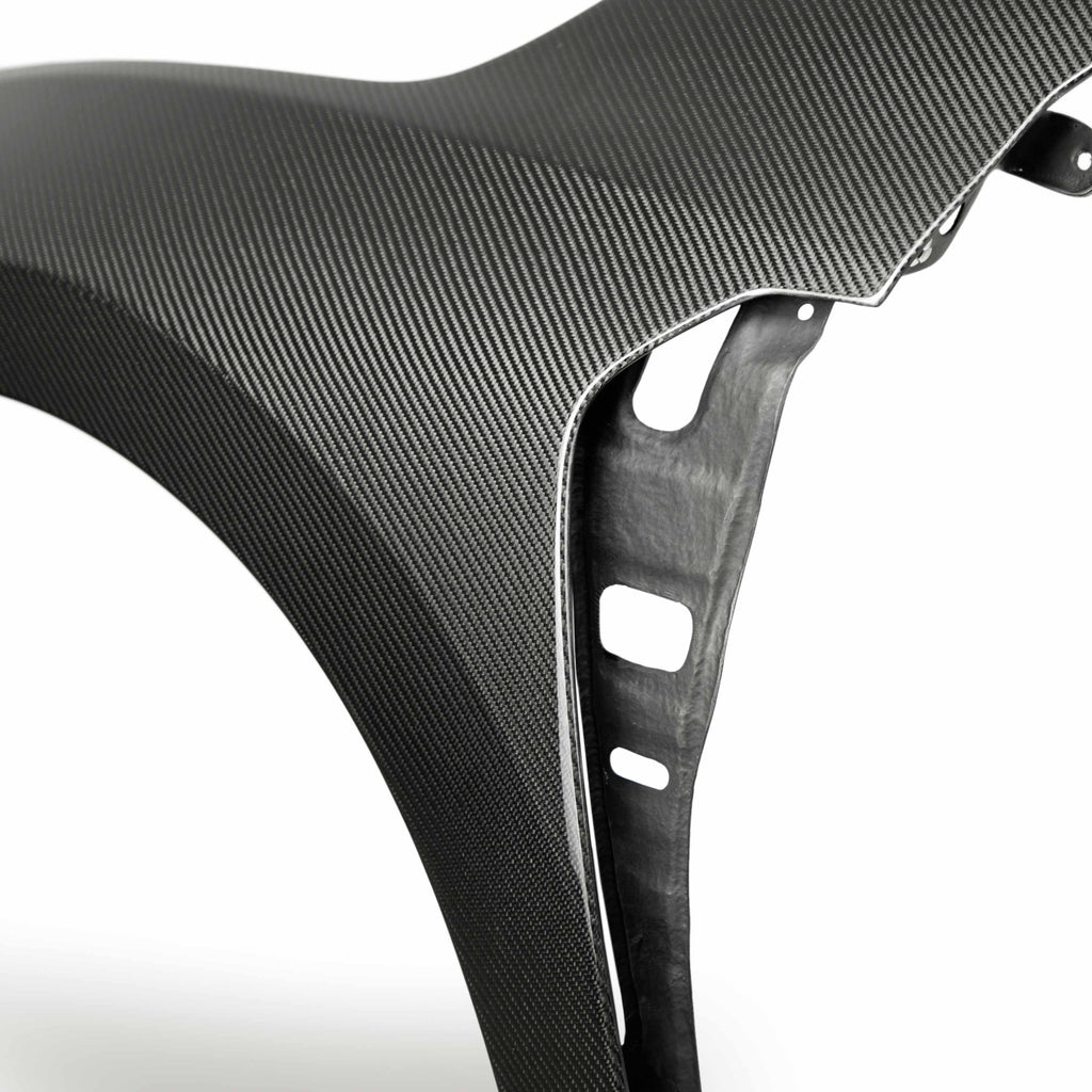 Seibon 2017 Honda Civic Type-R OE-Style Gloss Carbon Fiber Front Fenders - Black Ops Auto Works