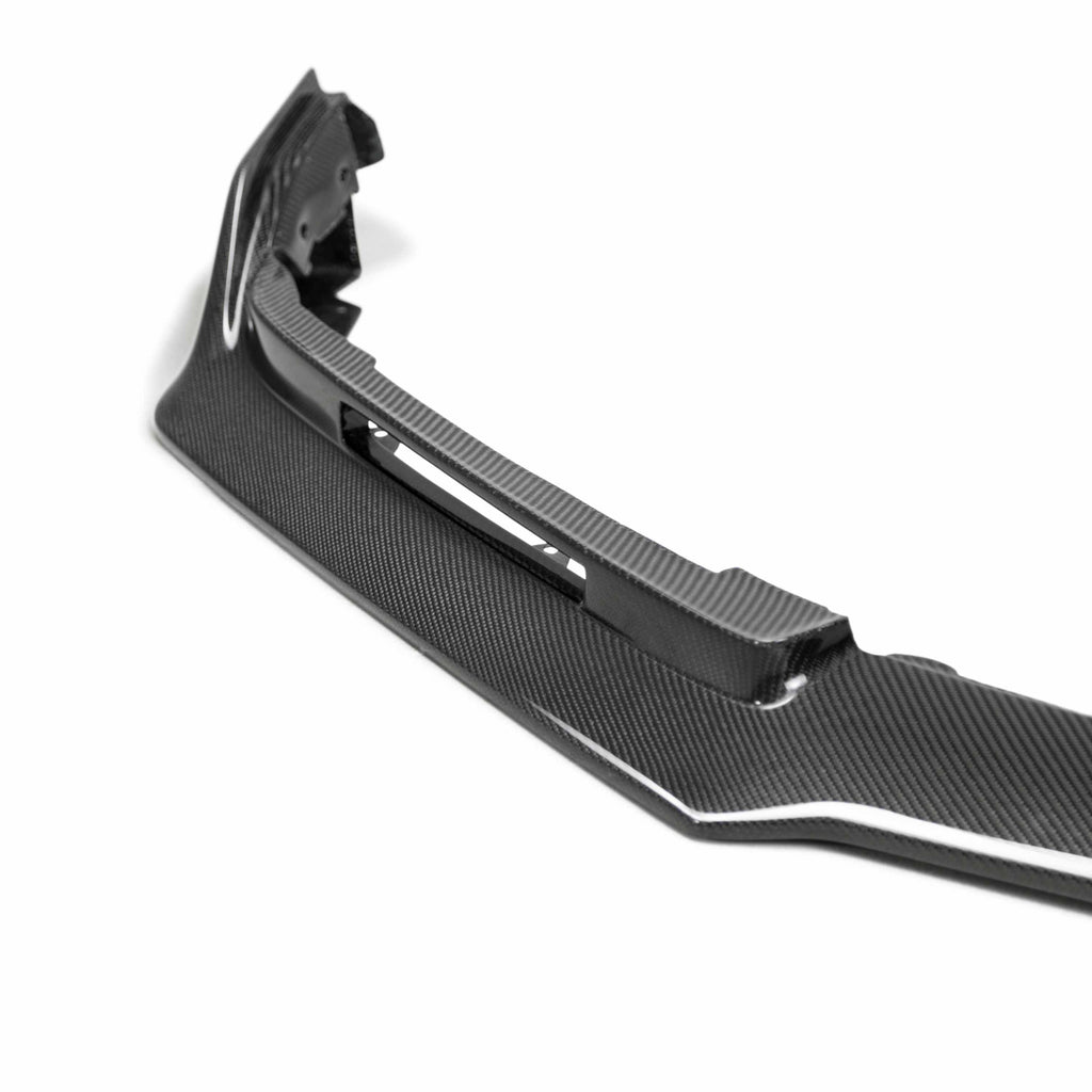 Seibon Seibon 2017 Honda Civic Type-R TA-Style Gloss Carbon Fiber Front Bumper Lip