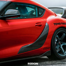 Load image into Gallery viewer, Seibon Seibon 2020 Toyota GR Supra OEM-Style Carbon Fiber Door Garnish