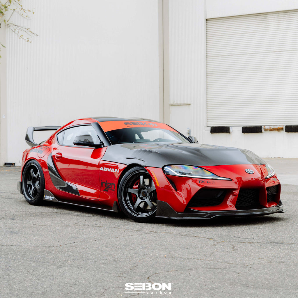 Seibon Seibon 2020 Toyota GR Supra OEM-Style Carbon Fiber Door Garnish