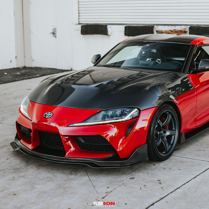 Seibon Seibon 2020+ Toyota GR Supra TV-Style Carbon Fiber Hood