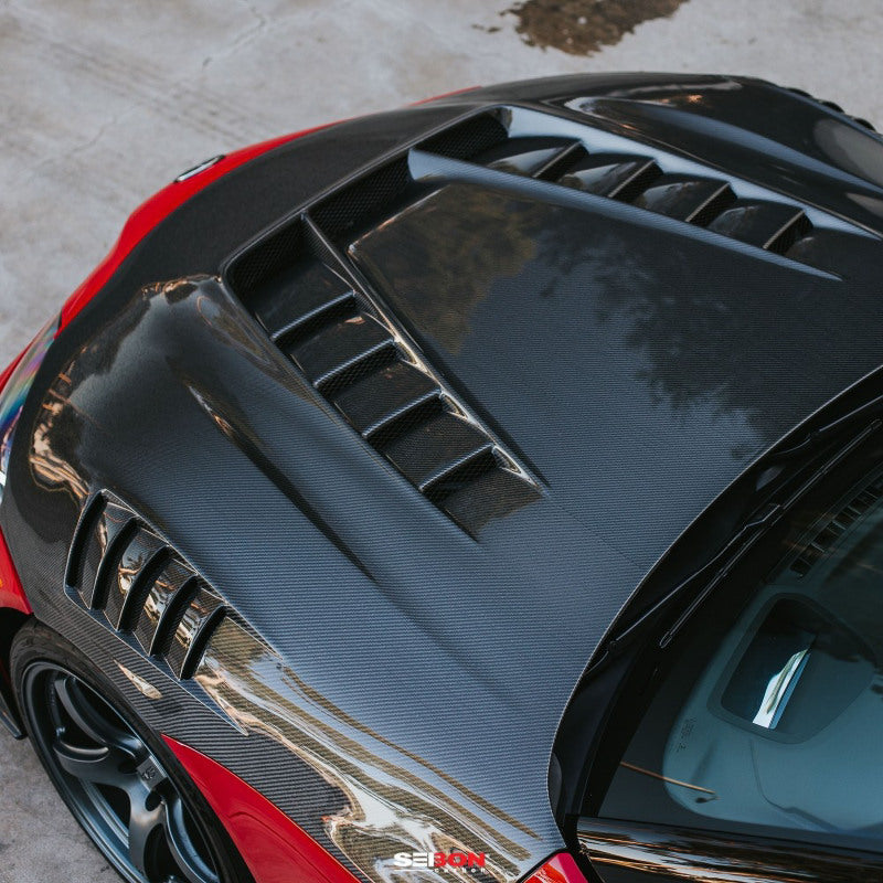 Seibon Seibon 2020+ Toyota GR Supra TV-Style Carbon Fiber Hood