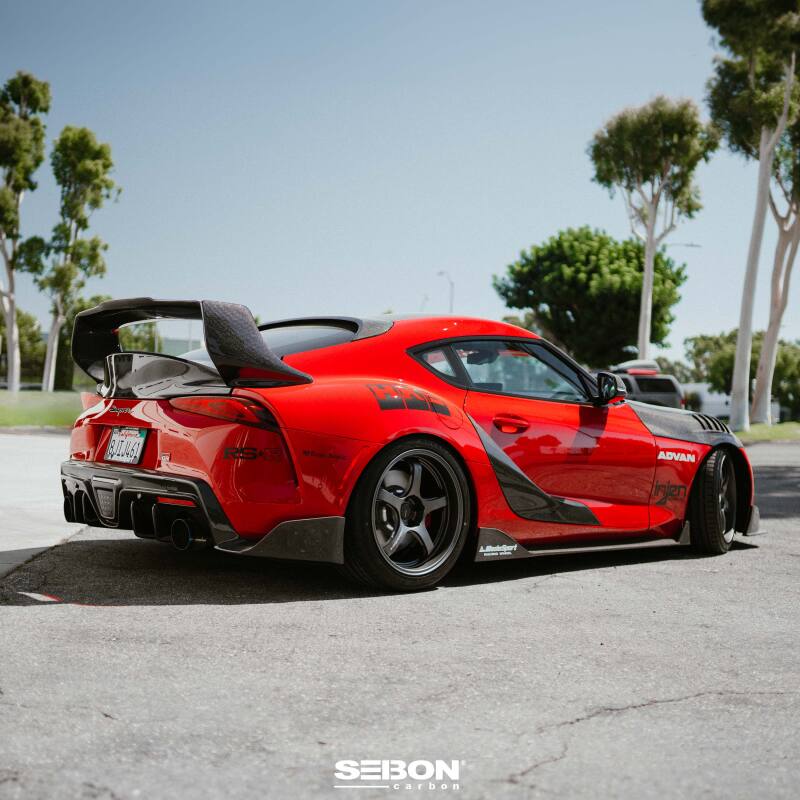 Seibon Seibon 2020 Toyota Supra TD-Style Carbon Fiber Rear Spoiler