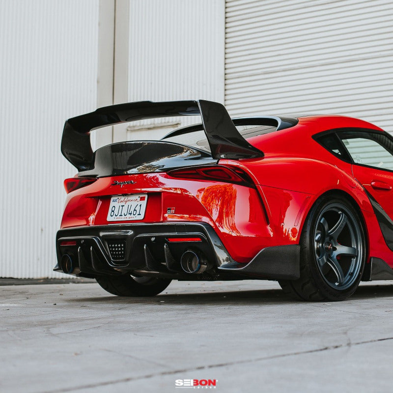 Seibon Seibon 2020 Toyota Supra TD-Style Carbon Fiber Rear Spoiler