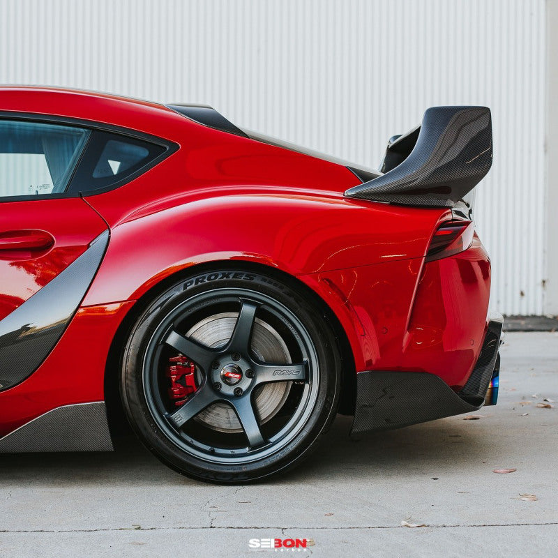 Seibon Seibon 2020 Toyota Supra TD-Style Carbon Fiber Rear Spoiler