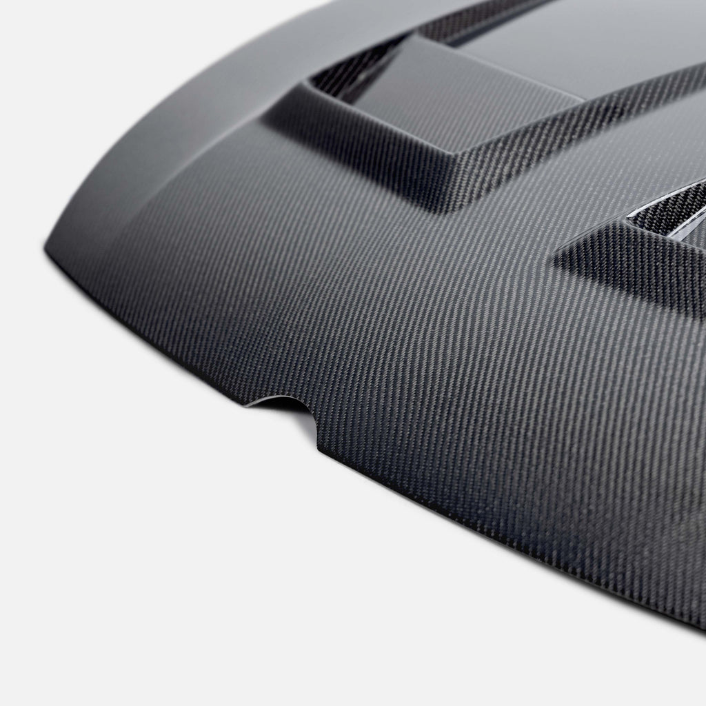 Seibon Seibon 2022-2023 Volkswagen Golf GTI/R DV-Style Carbon Fiber Hood