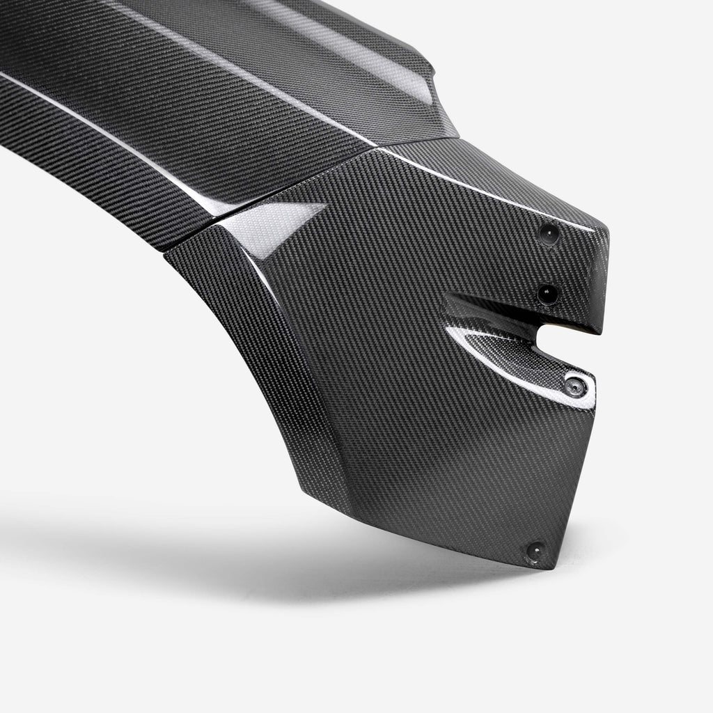 Seibon Seibon 2022 Nissan Frontier MB-Style Carbon Front Fibers Pair (2in rise 4in Wider)