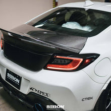 Load image into Gallery viewer, Seibon Seibon 2022+ Toyota GR86 / Subaru BRZ C-Style Carbon Fiber Trunk Lid