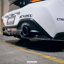 Load image into Gallery viewer, Seibon Seibon 2022+ Toyota GR86/Subaru BRZ Carbon Fiber Rear Diffuser Cover