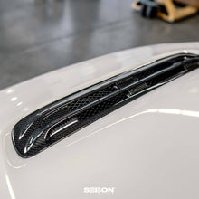 Load image into Gallery viewer, Seibon Seibon 2023 Honda Civic Type R Carbon Fiber Hood Scoop