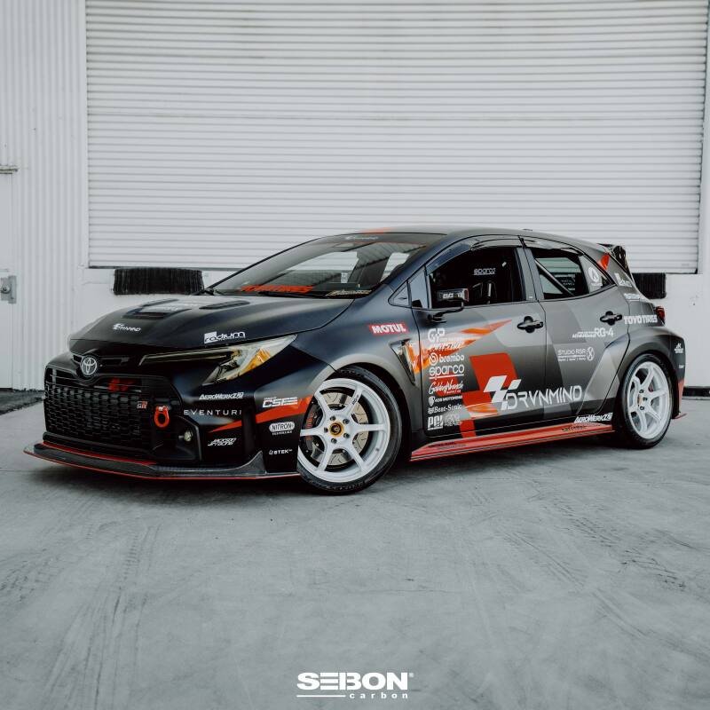 Seibon Seibon 2023+ Toyota GR Corolla MB-Style Carbon Fiber Front Lip