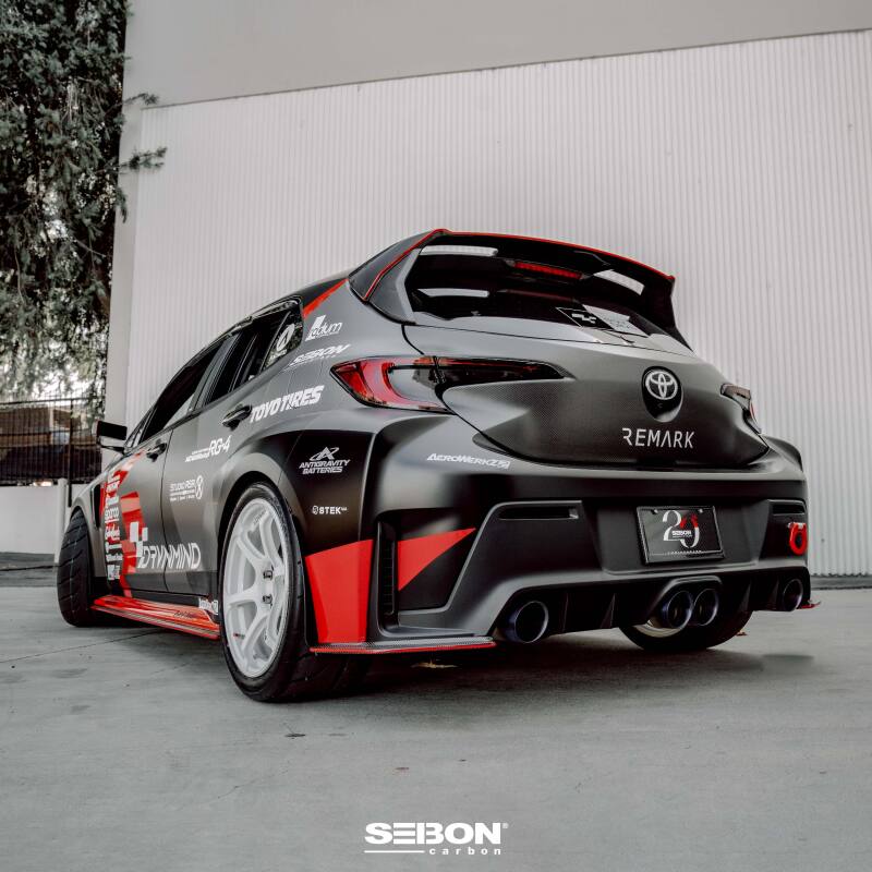 Seibon Seibon 2023+ Toyota GR Corolla MB-Style Carbon Fiber Rear Lip