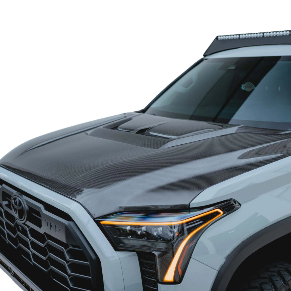 Seibon Seibon 22-24 Toyota Tundra / 23-24 Toyota Sequoia RR-Style Carbon Fiber Hood