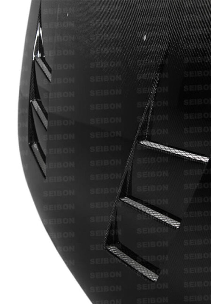 Seibon Seibon 92-95 Honda Civic 2DR/3DR TS-Style Carbon Fiber Hood