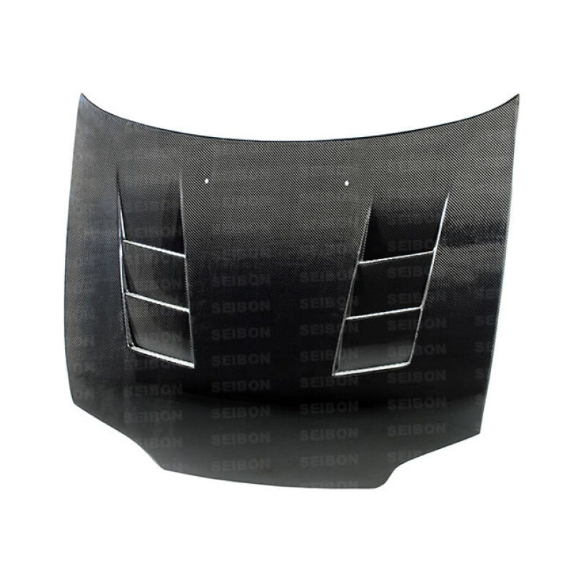 Seibon Seibon 92-95 Honda Civic 2DR/3DR TS-Style Carbon Fiber Hood