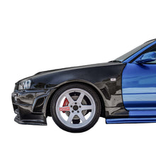 Load image into Gallery viewer, Seibon Seibon 99-01 Nissan Skyline R34 Carbon Fiber Fenders Pair