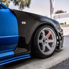 Load image into Gallery viewer, Seibon Seibon 99-01 Nissan Skyline R34 Carbon Fiber Fenders Pair