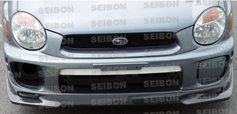 Seibon 02-03 Subaru WRX GD Carbon Fiber Front Lip - Seibon FL0203SBIMP-GD