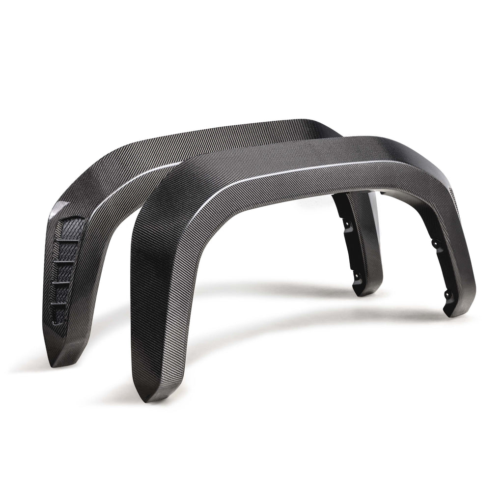 Seibon 2024 Toyota Tacoma TRD PRO Rear Carbon Fiber Fender Flares - Seibon FLR24TYTA-R