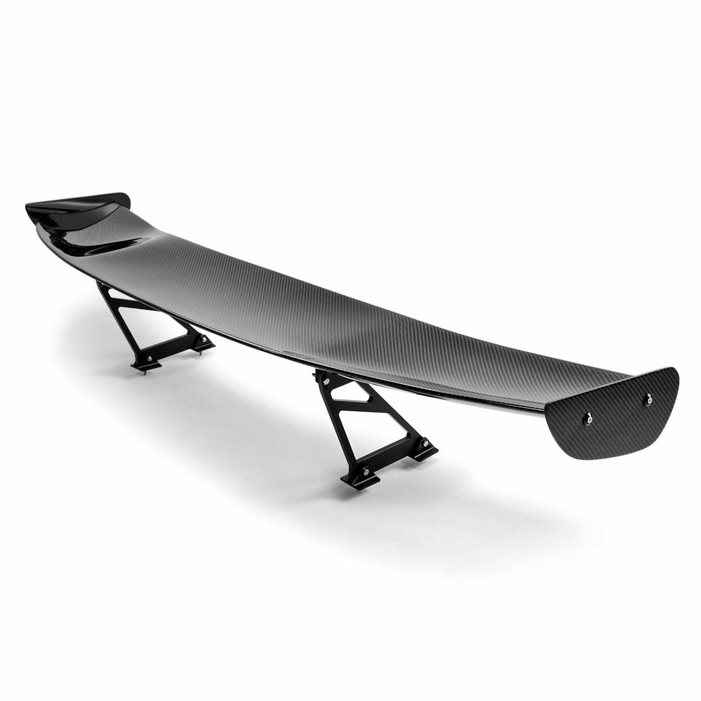 Seibon Universal GT Style Carbon Fiber Rear Spoiler - Seibon GTWING-1