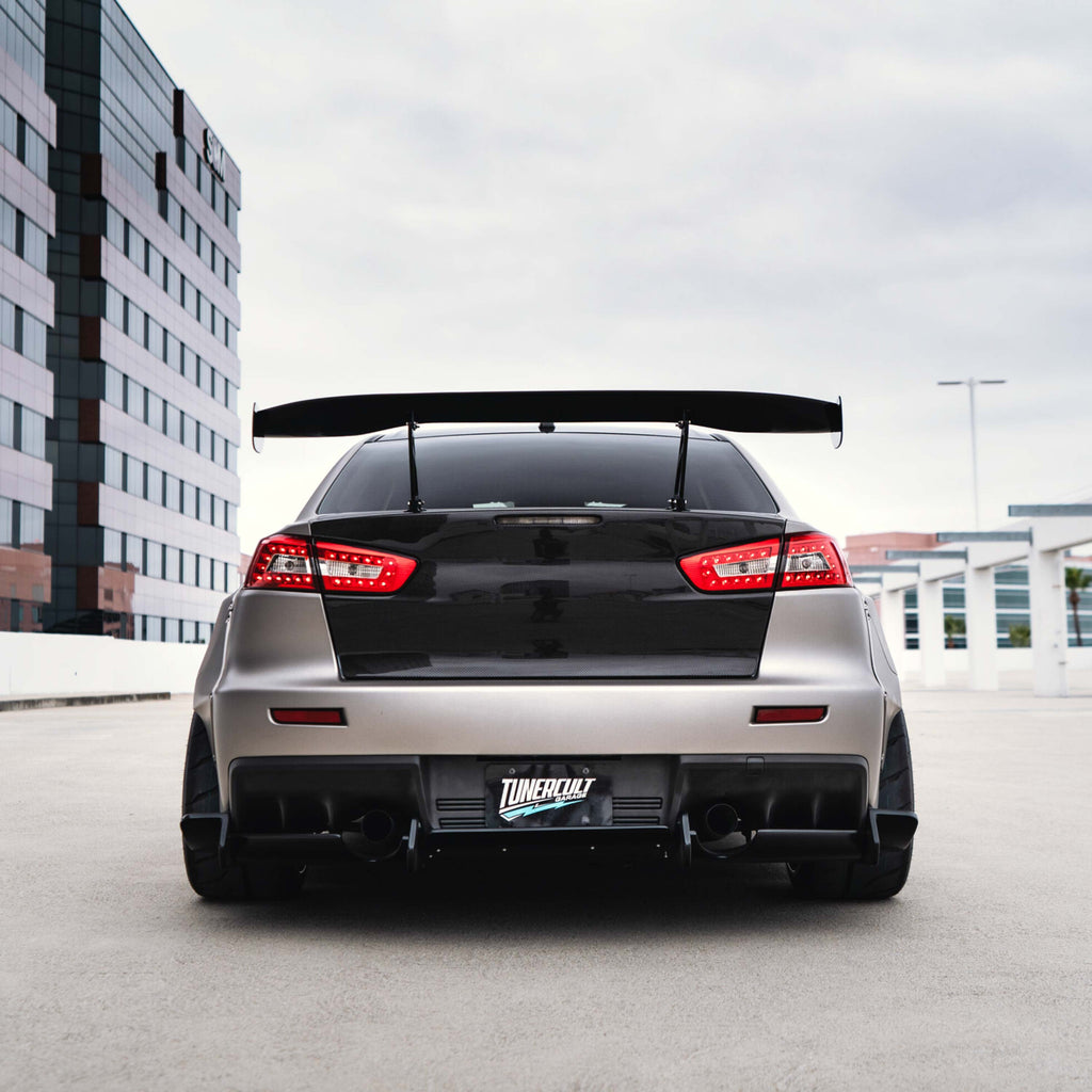 Seibon Universal GT Style Carbon Fiber Rear Spoiler - Seibon GTWING-1