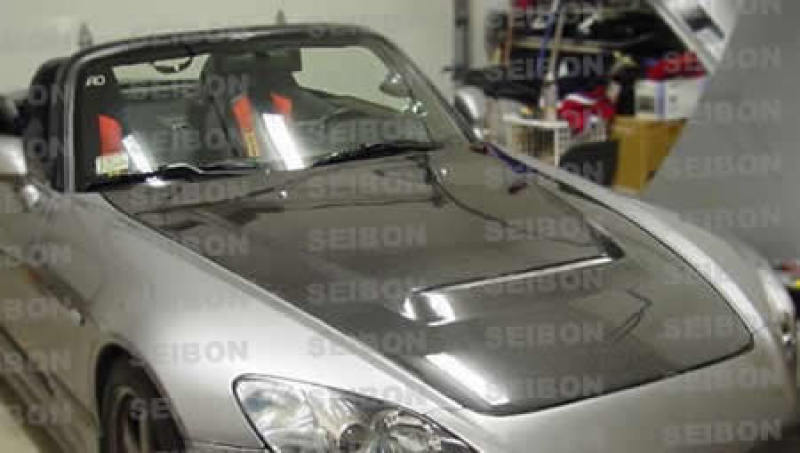 Seibon 00-10 Honda S2000 (AP1/2) VSII Carbon Fiber Hood - Seibon HD0005HDS2K-VSII