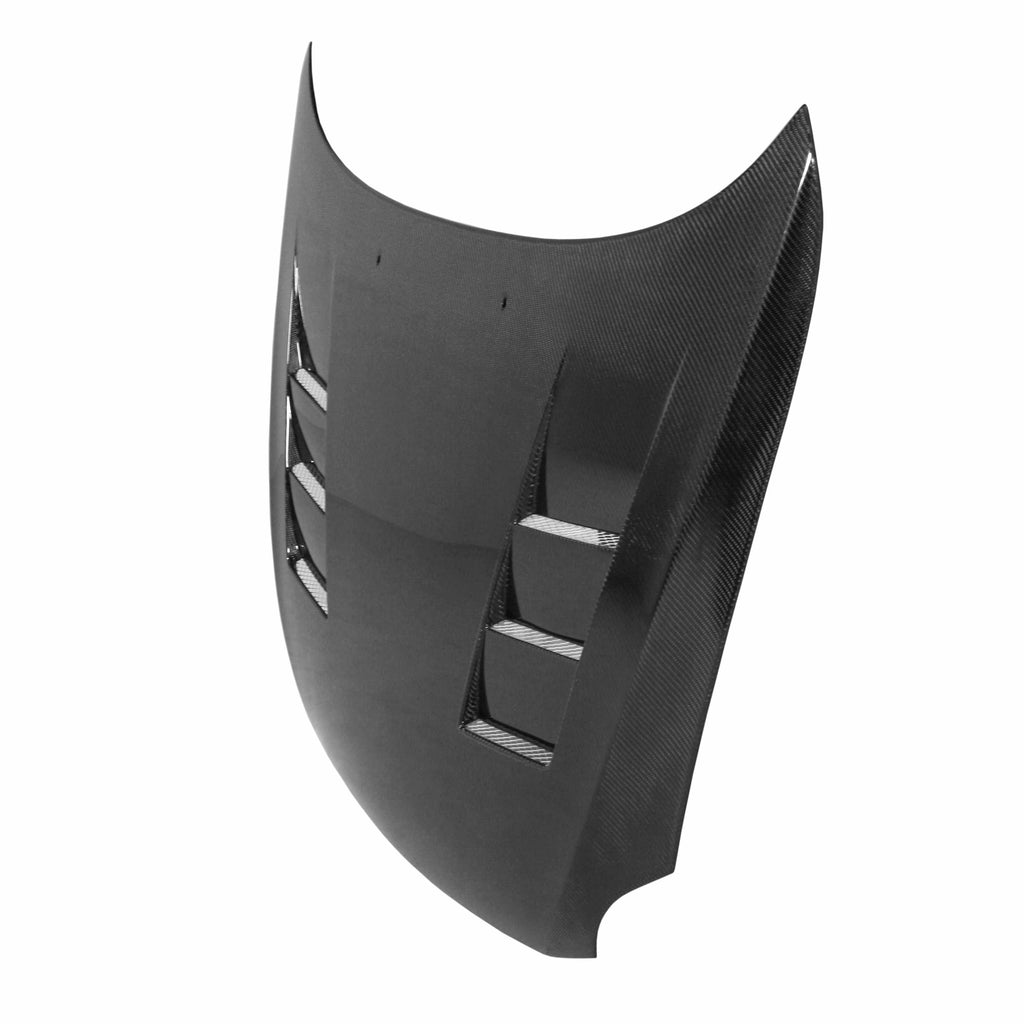 Seibon 05-10 Scion tC (ANT10L) TS-Style Carbon Fiber Hood – Black