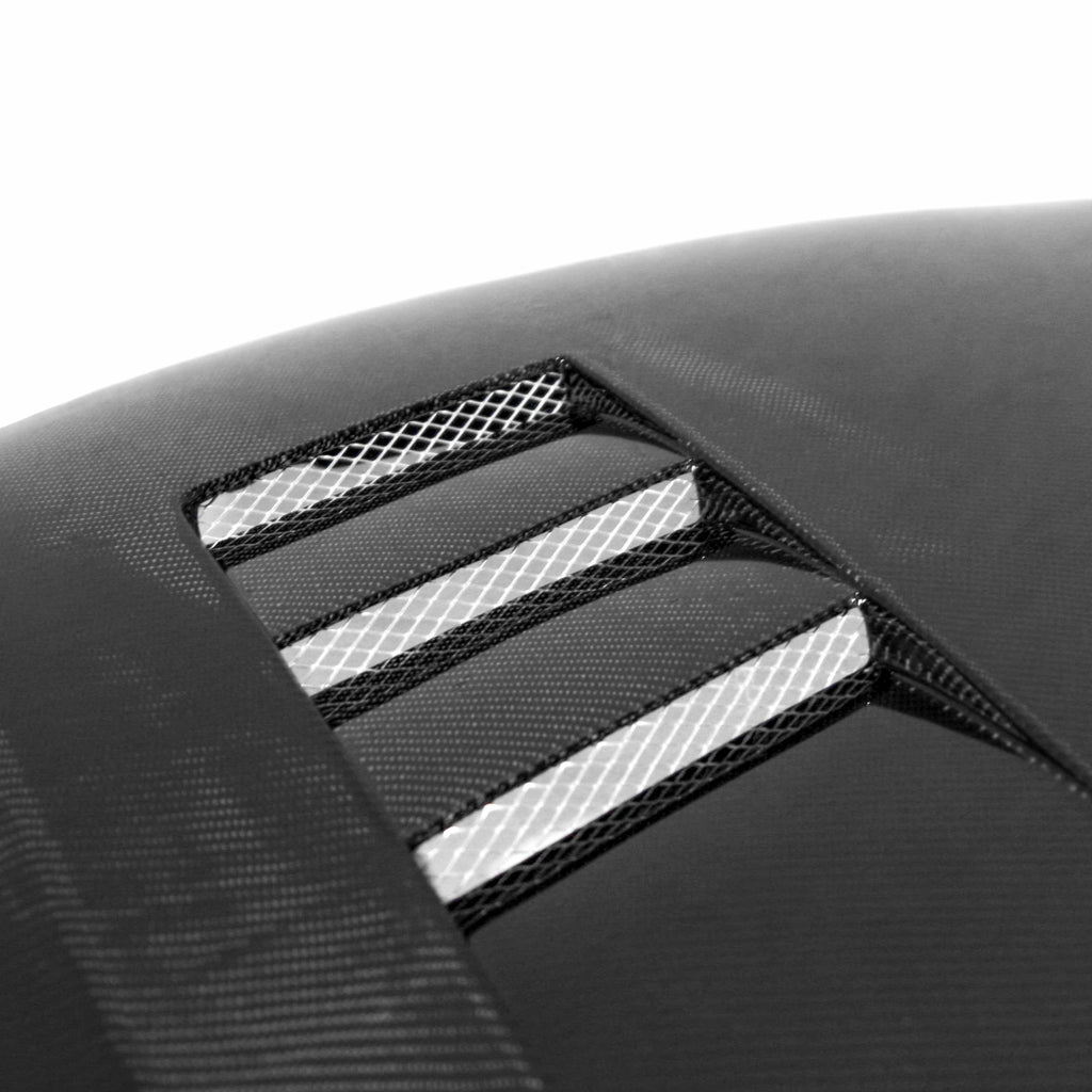 Seibon 05-10 Scion tC (ANT10L) TS-Style Carbon Fiber Hood – Black