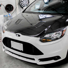 Load image into Gallery viewer, Seibon 12-13 Ford Focus RS-Style Carbon Fiber Hood - Seibon HD1213FDFO-RS