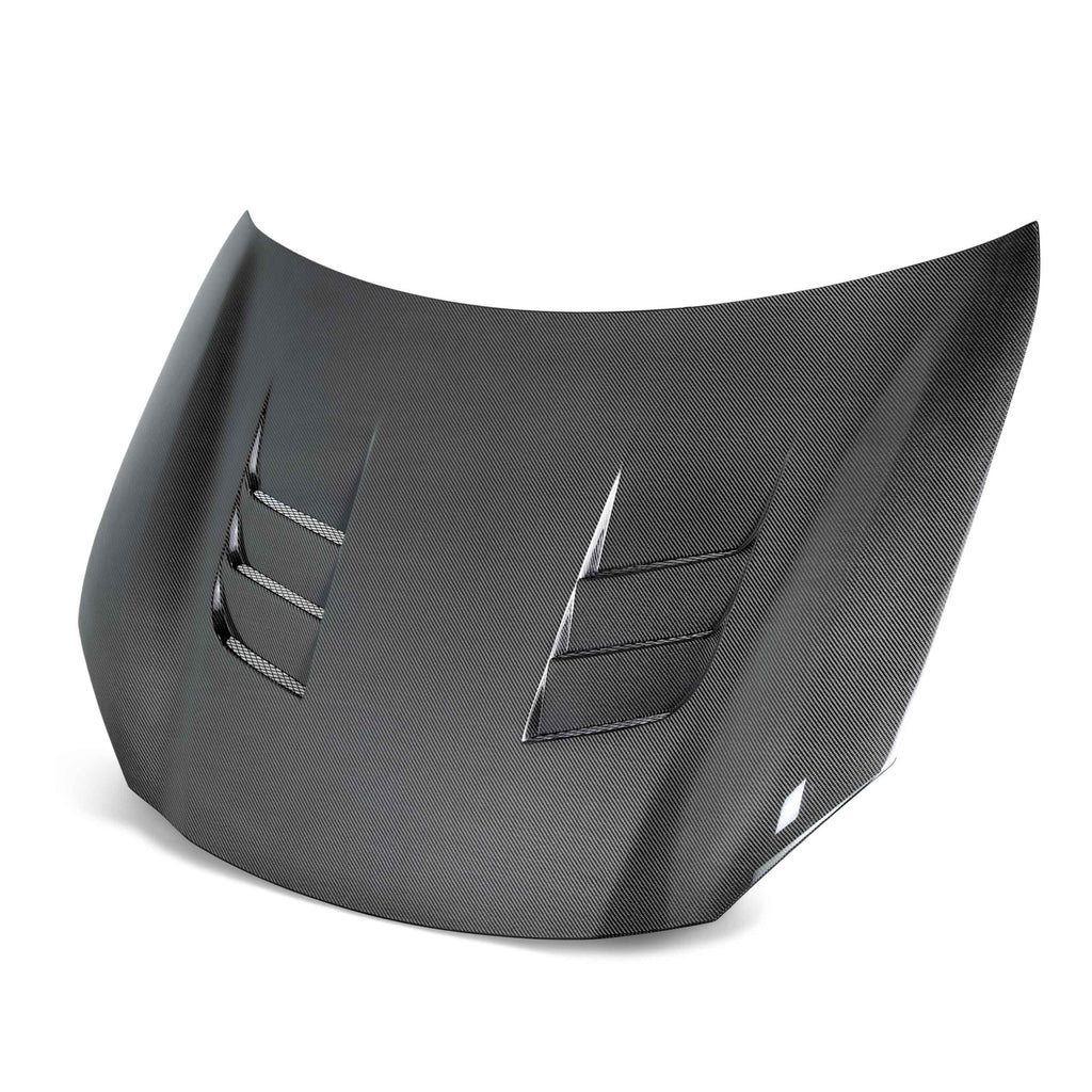 Seibon 2022 Toyota GR86/Subaru BRZ TS-Style Carbon Fiber Hood - Seibon HD22TY86-TS