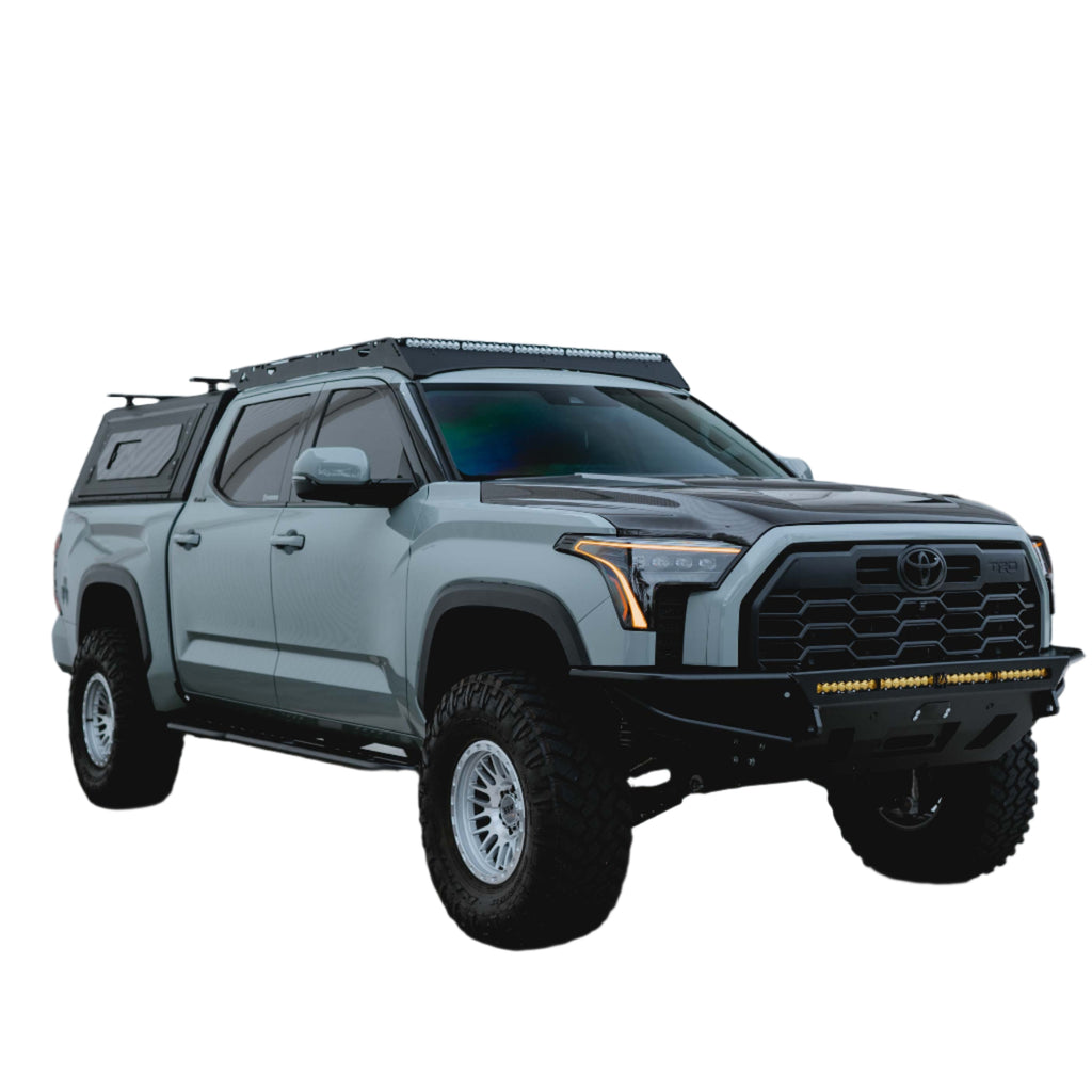 Seibon 22-24 Toyota Tundra / 23-24 Toyota Sequoia RR-Style Carbon Fiber Hood - Seibon HD23TYTU-RR