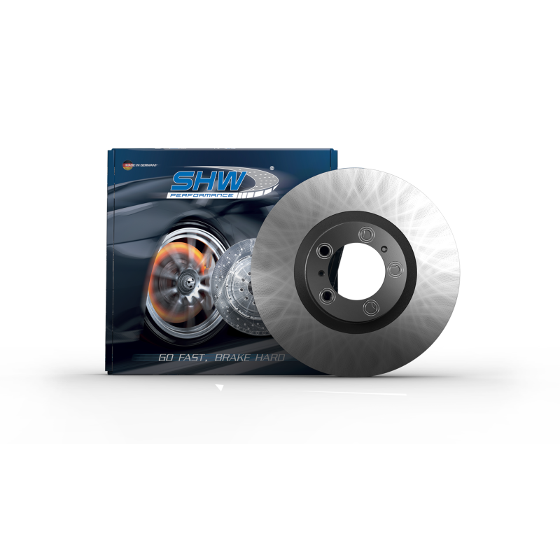 SHW 04-07 BMW 525i 3.0L Front Smooth Monobloc Brake Rotor (34116864906) SHW Performance SHWBFX32221