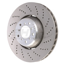 Load image into Gallery viewer, SHW 06-10 BMW M5 5.0L Right Front Cross-Drilled Lightweight Brake Rotor (34112282806) - Black Ops Auto Works