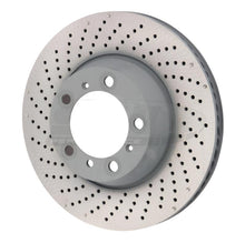 Load image into Gallery viewer, SHW 15-16 Porsche 911 Carrera 4GTS 3.8L w/o Ceramics Left Rr Drill-Dimp MB Brake Rotor (99635240502) - Black Ops Auto Works