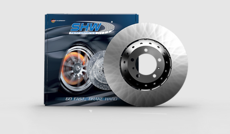 SHW 18-22 Audi RS5 2.9L Front Smooth Lightweight Brake Rotor (4M0615301AM) - Black Ops Auto Works