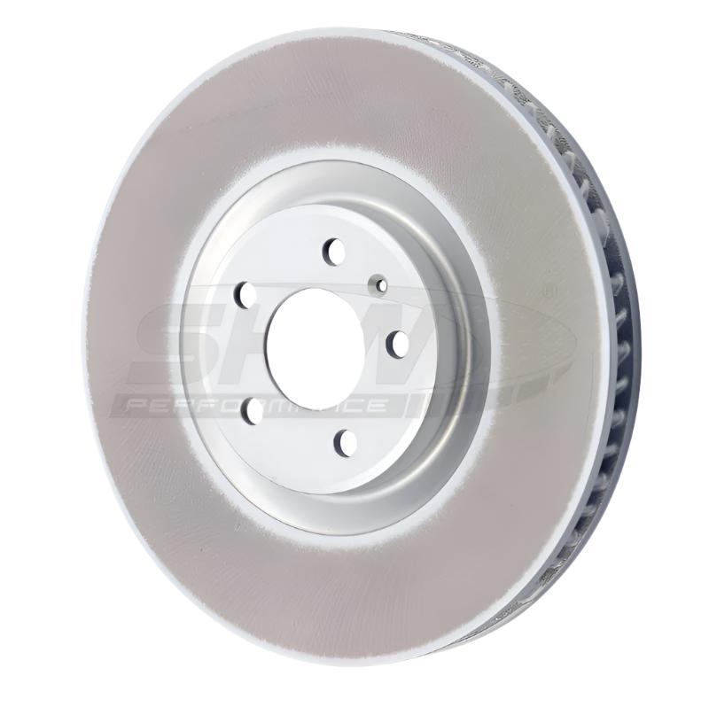 SHW Performance Smooth Monobloc Front Brake Rotors - Audi A4 2.0L 09-11 main image 0