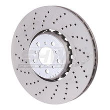 Load image into Gallery viewer, SHW 15-18 BMW X5 M 4.4L Left Front Cross-Drilled Lightweight Brake Rotor (34112284901) - SHW Performance BFL48501