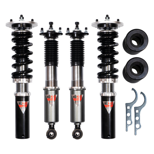 Silver's NEOMAX Coilover Kit BMW 3 Series (E30) 52mm Strut WELD IN 1985-1991 - Black Ops Auto Works