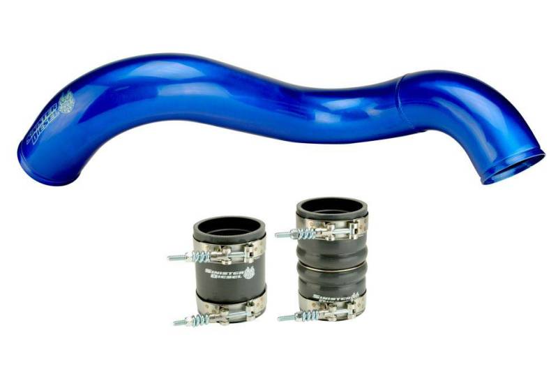 Sinister Diesel 03-07 Ford 6.0L Powerstroke Cold Side Charge Pipe - Black Ops Auto Works