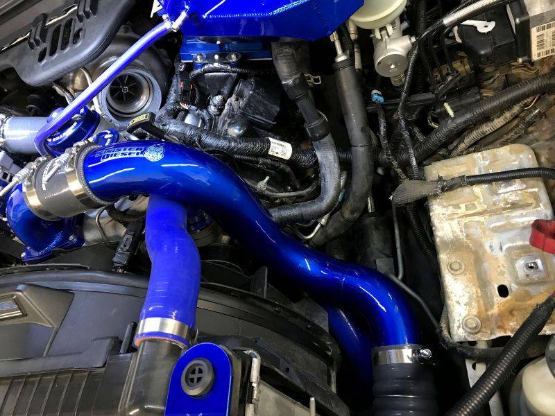 Sinister Diesel 03-07 Ford 6.0L Powerstroke Cold Side Charge Pipe - Black Ops Auto Works