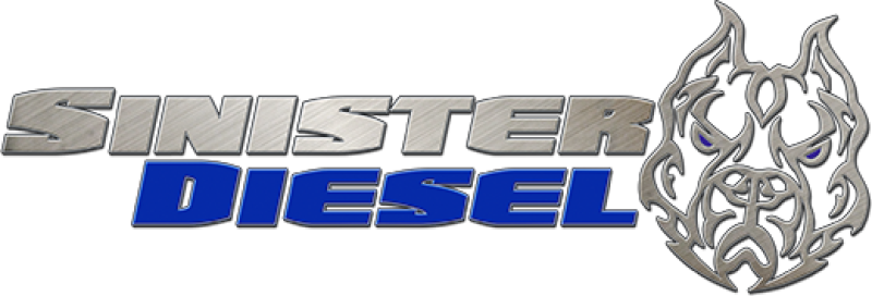 Sinister Diesel 11-16 Ford Powerstroke 6.7L Cold Side Charge Pipe - Black Ops Auto Works