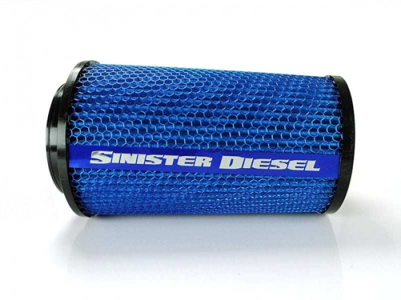 Sinister Diesel 4in ID 10in Tall Replacement Air Filter - Black Ops Auto Works