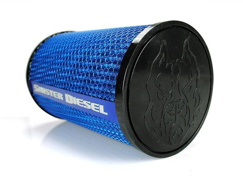 Sinister Diesel 4in ID 10in Tall Replacement Air Filter - Black Ops Auto Works