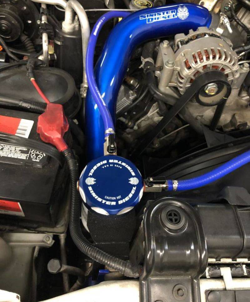 Sinister Diesel Coolant Filtration System for 2003-2007 Ford Powerstroke 6.0L - Sinister Diesel SD-6.0CF03-01-20