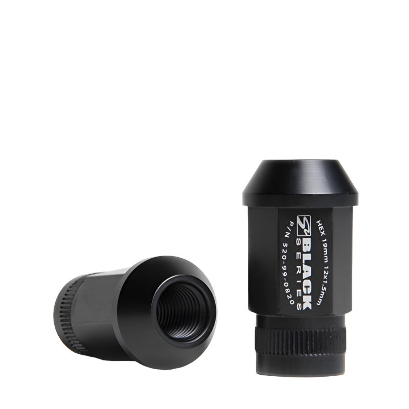 Skunk2 12 x 1.5 Forged Lug Nut Set (Black Series) (16 Pcs.) - Black Ops Auto Works