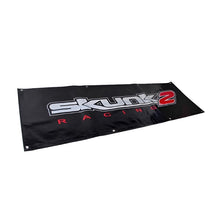 Load image into Gallery viewer, Skunk2 5 FT. Vinyl Shop Banner (Black) - Black Ops Auto Works