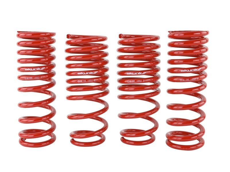 Skunk2 88-91 Honda Civic/CRX Lowering Springs (2.50in - 2.25in.) (Set of 4) - Black Ops Auto Works