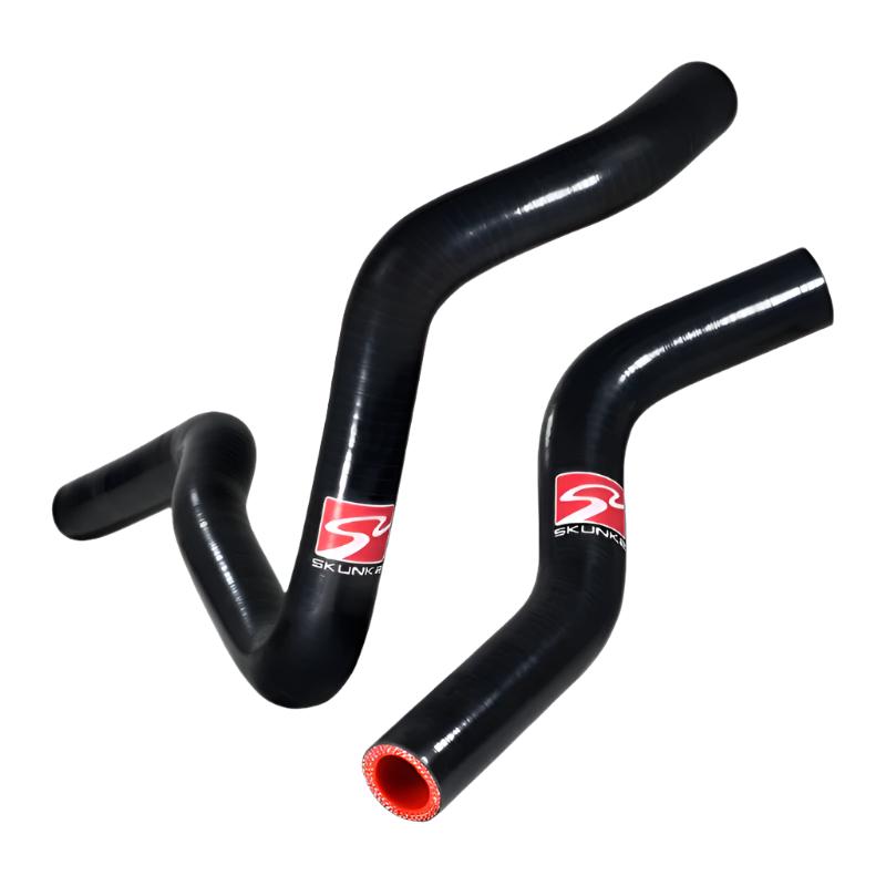 Skunk2 92-00 Honda Civic/93-97 Del Sol (Non DOHC VTEC) Radiator Hose Kit (Blk/Rd 2 Hose Kit) - Black Ops Auto Works